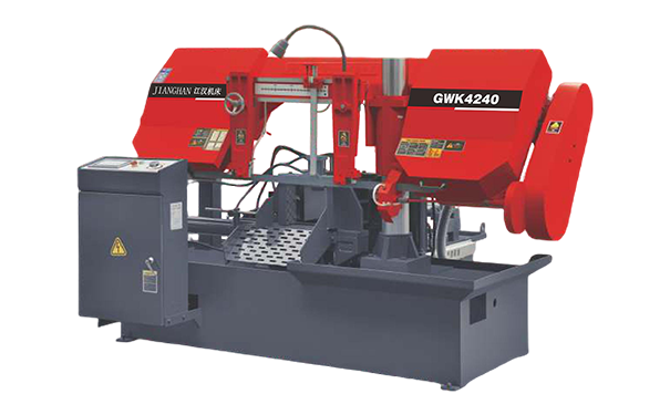 万江街道GWK4240数控双柱卧式带锯床