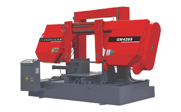 万江街道GW4265双柱龙门卧式带锯床
