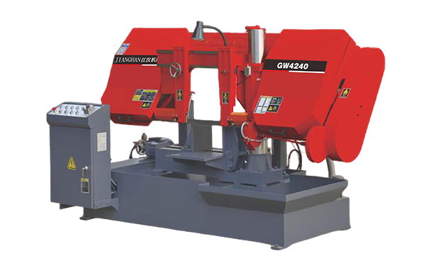 万江街道GW4240双柱卧式带锯床