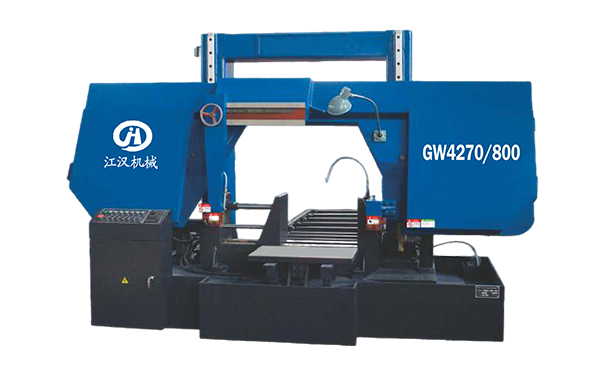 万江街道GW4270/800双柱龙门卧式带锯床